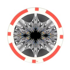 Fractal158 Poker Chip Card Guard from Custom Dropshipper Back