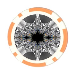 Fractal158 Poker Chip Card Guard from Custom Dropshipper Back