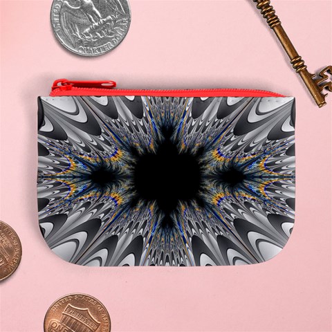 Fractal158 Mini Coin Purse from Custom Dropshipper Front