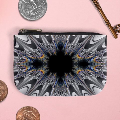Fractal158 Mini Coin Purse from Custom Dropshipper Front
