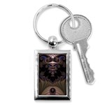Fractal160 Key Chain (Rectangle)