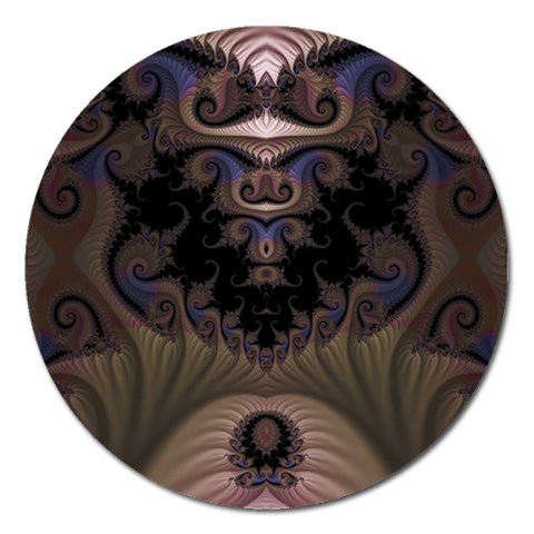 Fractal160 Magnet 5  (Round) from Custom Dropshipper Front