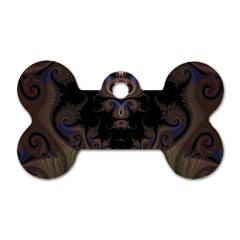 Fractal160 Dog Tag Bone (Two Sides) from Custom Dropshipper Front