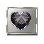 Fractal161 Mega Link Heart Italian Charm (18mm)