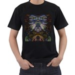 Fractal163 Black T-Shirt