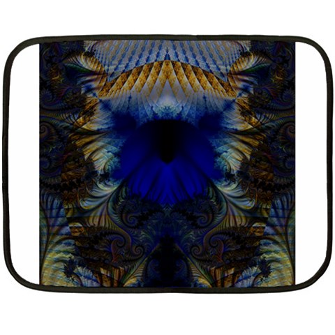 Fractal164 Mini Fleece Blanket(Two Sides) from Custom Dropshipper 35 x27  Blanket Back
