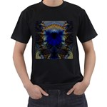 Fractal164 Black T-Shirt