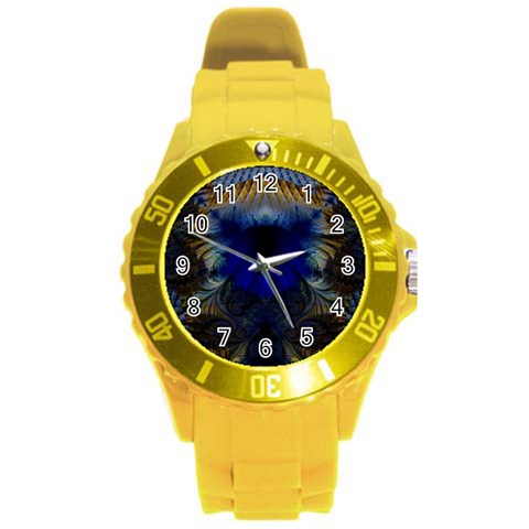 Fractal164 Round Plastic Sport Watch Large from Custom Dropshipper Front