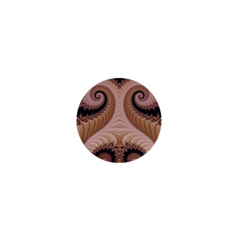 Fractal167 1  Mini Button from Custom Dropshipper Front