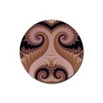 Fractal167 Rubber Coaster (Round)