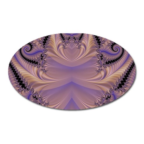Fractal168 Magnet (Oval) from Custom Dropshipper Front