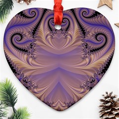 Fractal168 Heart Ornament (Two Sides) from Custom Dropshipper Front