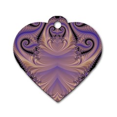 Fractal168 Dog Tag Heart (Two Sides) from Custom Dropshipper Front