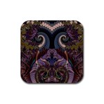 Fractal170 Rubber Coaster (Square)