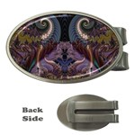 Fractal170 Money Clip (Oval)