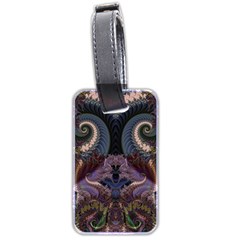 Fractal170 Luggage Tag (two sides) from Custom Dropshipper Back