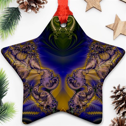 Fractal171 Star Ornament (Two Sides) from Custom Dropshipper Front