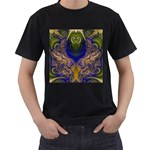 Fractal171 Black T-Shirt