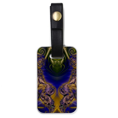Fractal171 Luggage Tag (one side) from Custom Dropshipper Front