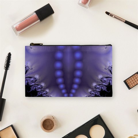 Fractal173 Cosmetic Bag (Small) from Custom Dropshipper Front
