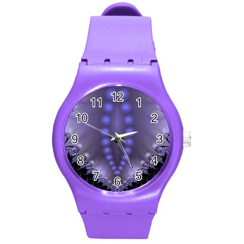 Fractal173 Round Plastic Sport Watch Medium from Custom Dropshipper Front