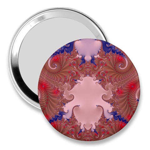 Fractal174 3  Handbag Mirror from Custom Dropshipper Front