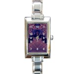 Fractal175 Rectangular Italian Charm Watch