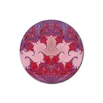 Fractal176 Rubber Coaster (Round)