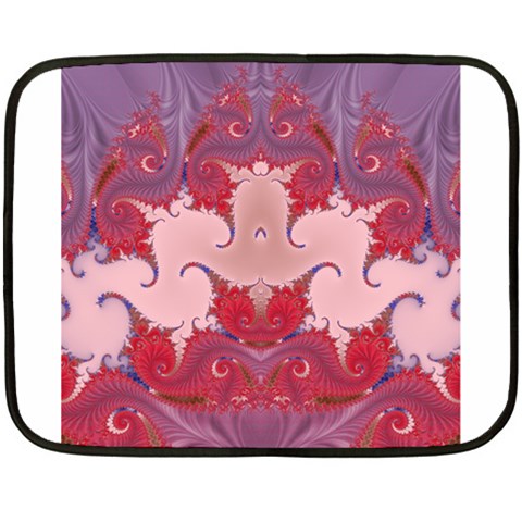Fractal176 Mini Fleece Blanket(Two Sides) from Custom Dropshipper 35 x27  Blanket Back