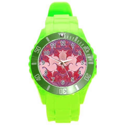 Fractal176 Round Plastic Sport Watch Large from Custom Dropshipper Front