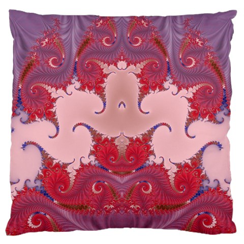 Fractal176 Large Cushion Case (Two Sides) from Custom Dropshipper Back