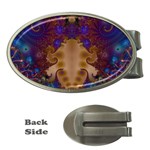 Fractal177 Money Clip (Oval)