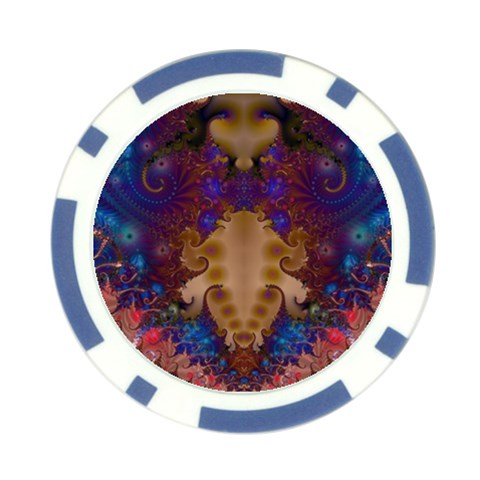 Fractal177 Poker Chip Card Guard from Custom Dropshipper Back