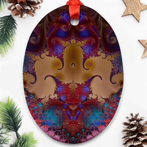 Fractal179 Ornament (Oval) from Custom Dropshipper Front