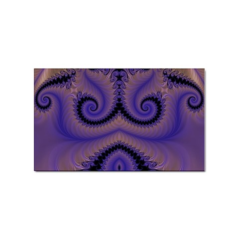 Fractal180 Sticker Rectangular (10 pack) from Custom Dropshipper Front