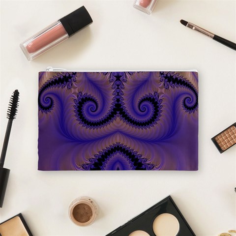 Fractal180 Cosmetic Bag (Medium) from Custom Dropshipper Front
