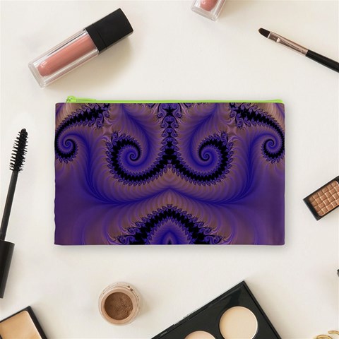 Fractal180 Cosmetic Bag (Medium) from Custom Dropshipper Front