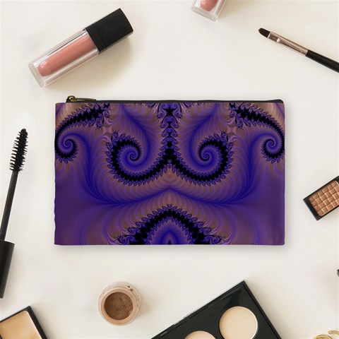 Fractal180 Cosmetic Bag (Medium) from Custom Dropshipper Front