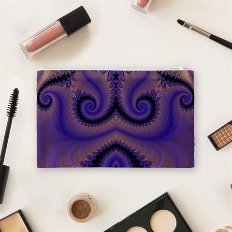 Fractal180 Cosmetic Bag (Medium) from Custom Dropshipper Back