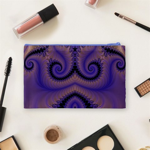 Fractal180 Cosmetic Bag (Medium) from Custom Dropshipper Back