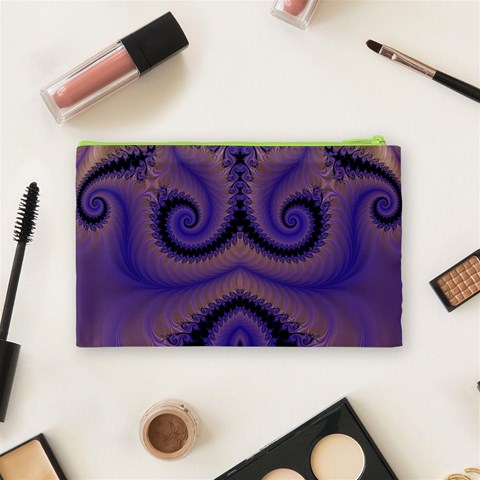 Fractal180 Cosmetic Bag (Medium) from Custom Dropshipper Back