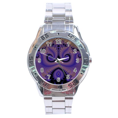 Fractal180 Stainless Steel Analogue Men’s Watch from Custom Dropshipper Front
