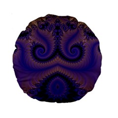 Fractal180 15  Premium Round Cushion  from Custom Dropshipper Front