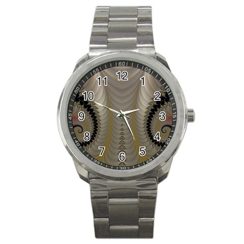 Fractal181 Sport Metal Watch from Custom Dropshipper Front