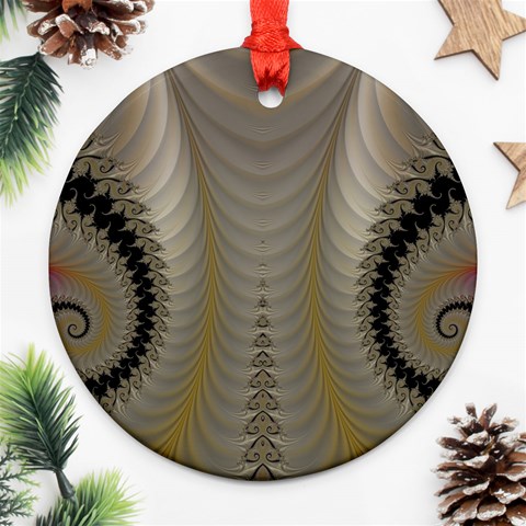 Fractal181 Round Ornament (Two Sides) from Custom Dropshipper Back