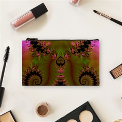 Fractal182 Cosmetic Bag (Small) from Custom Dropshipper Front