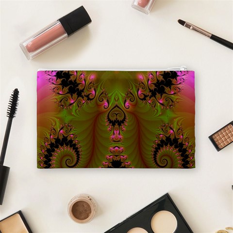 Fractal182 Cosmetic Bag (Medium) from Custom Dropshipper Back
