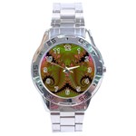 Fractal182 Stainless Steel Analogue Men’s Watch