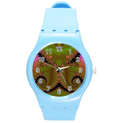 Fractal182 Round Plastic Sport Watch Medium from Custom Dropshipper Front