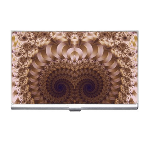 Fractal183 Business Card Holder from Custom Dropshipper Front